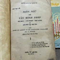 Ngôn ngữ và văn minh Pháp tập 1-2 997282