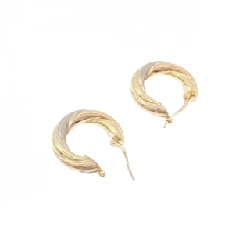 K18 Ba màu Bông tai - Hàng hiệu Chính hãng 866543