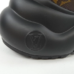 Giày sneaker LOUIS VUITTON bằng vải canvas monogram bóng - Hàng hiệu Authentic 829867