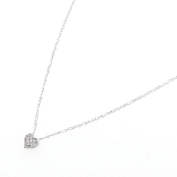 K10WG Dây chuyền kim cương hình trái tim - Hàng hiệu Authentic 857205