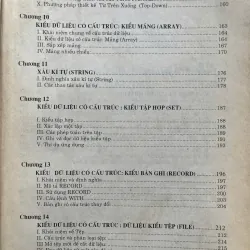 NGÔN NGỮ LẬP TRÌNH PASCAL(Full bộ lý thuyết + bài tập) 705106