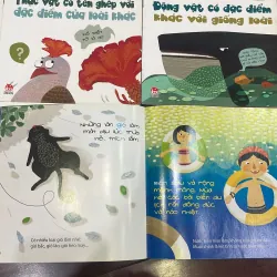Bộ sách lạ mà quen , quen mà lạ về con vật , đồ vật trái cây phương tiện xung quanh bé  1047536