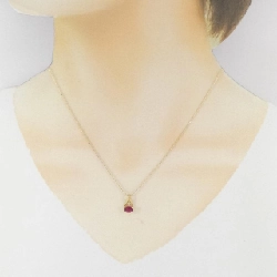 K18YG Tourmaline Necklace 0.62CT - Hàng hiệu Authentic 858935