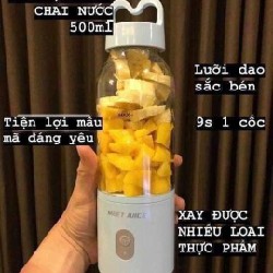 Máy say sinh tố cầm Tay Meet juice 500ml 59524