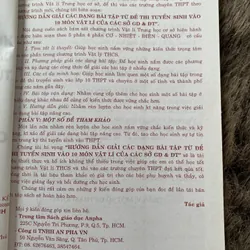HS giải các dạng bài tập từ đề thi tuyển sinh vào lớp 10 Vật lí 603186