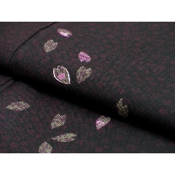 Tơ tằm vỏ sò Ryukyu tím thêu - Hàng hiệu Authentic 878534