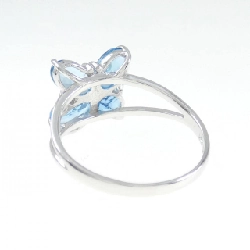 Nhẫn Blue Topaz K14WG 672230