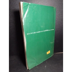 Xử lý dữ liệu nghiên cứu với SPSS for windows mới 70% bẩn bìa, ố, có chữ viết trang cuối, highlight, nhăn bìa 2002 HCM1001 Hoàng Trọng GIÁO TRÌNH, CHUYÊN MÔN 380973