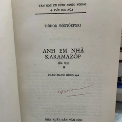 ANH EM NHÀ KARAMAZÔP - F. ĐÔXTÔEPXKI 446259