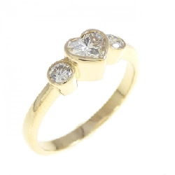 Nhẫn kim cương hình trái tim K18YG 0.50CT