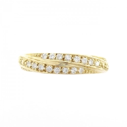 Nhẫn kim cương K18YG 0.10CT - Hàng hiệu Chính hãng 852567