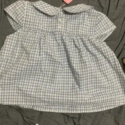 Áo baby doll cổ sen - la petite joie 576347