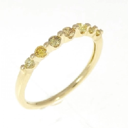 Nhẫn kim cương K18YG 0.30CT