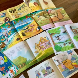 S.e.t 4: 30 cuốn ngoại văn thiếu nhi, Used, 1 bìa cứng + 29 bìa mềm 992780