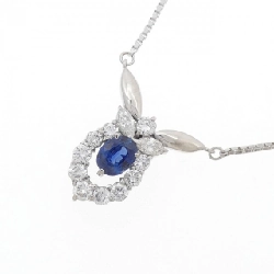 Dây chuyền Sapphire PT900/PT850 0.52CT - Hàng hiệu Chính hãng 861015