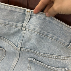 Chân váy jean có xẻ 500160