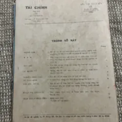 Tạp chí tài chính - khổ lớn 7-8-9.1980  1021364