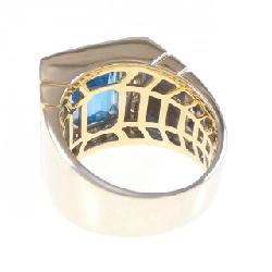 Nhẫn Blue Topaz K18YG/K18WG 7.72CT 666176