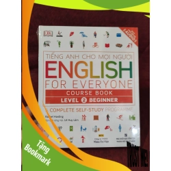 (TẶNG BOOKMARK) Tiếng anh cho mọi người level 2 beginer mới 100%