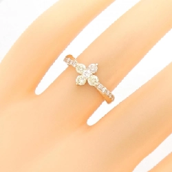 【Sản phẩm mới】Nhẫn kim cương K18PG hoa 0.50CT 669964