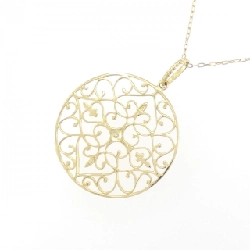 Dây chuyền kim cương K18YG 0.013CT - Hàng hiệu chính hãng 861086