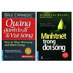 Sách - Combo Minh Triết Trong Đời Sống + Quẳng Gánh Lo Đi & Vui Sống - Trí Việt - NENA2509 Blogmeo21025