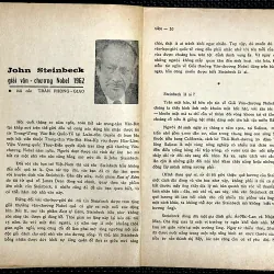 Đọc văn JOHN STEINBECK - Tạp chí Văn miền Nam VN trước 1975 1029116