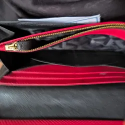 Túi xách nữ GIOGIO da PU phối màu đỏ đen thời trang 752694