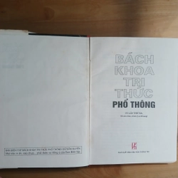 Bách Khoa Tri Thức Phổ Thông - Lê Huy Hòa chủ biên 389338