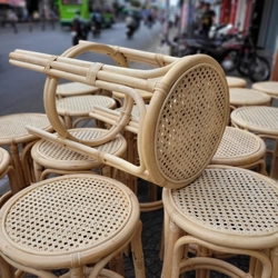 Ghế đôn quầy bar mây tự nhiên 459861