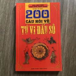 200 câu hỏi về tử vi đẩu số