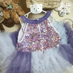 Váy công chúa size 140 24-26kg mới ,không lỗi gì cả , chất mềm 936199