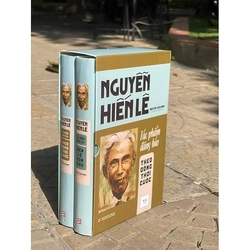 NGUYỄN HIẾN LÊ - TÁC PHẨM ĐĂNG BÁO: THEO DÒNG THỜI CUỘC + BÊN LỀ CON CHỮ (Boxset bìa cứng)