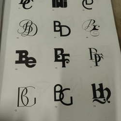 Modern monograms 329355