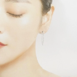 K18WG Bông tai kim cương 1.00CT - Hàng hiệu Chính hãng 867150