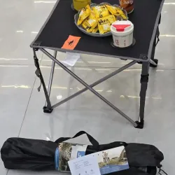 Bàn gấp ngoài trời hãng HIGH SIERRA, dành cho camping cắm trại, dã ngoại, câu cá 790590