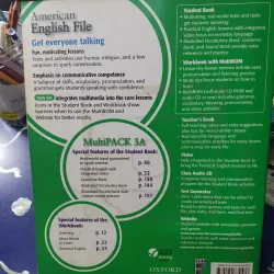 [Sách Tiếng Anh] American English file - Multipack 3A-Student Work book - Oxford  1002450