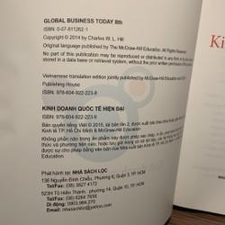 Kinh Doanh Quốc Tế Hiện Đại-Tác giả: Charles W. L. Hill 182840