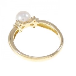 Nhẫn ngọc trai Akoya K18YG 6.5mm 669242