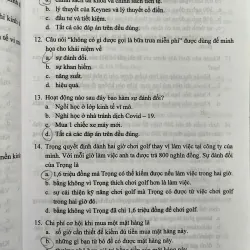 BÀI TẬP THỰC HÀNH NGUYÊN LÝ KINH TẾ VĨ MÔ 702599