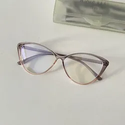 Kính mắt mèo màu xám trong ombre, mới, kính cận 559836