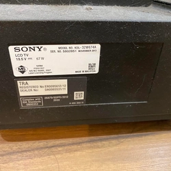 ti-vi LCD Sony 32inh, model No. KDL-32W674A 547934
