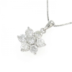 Dây chuyền kim cương hoa PT900/PT850 1.00CT - Hàng hiệu Authentic 858004