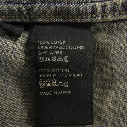 Áo sơ mi cropped denim wash đại dương liên minh CELINE 631271