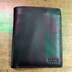 Ví nam nhỏ da bò thật