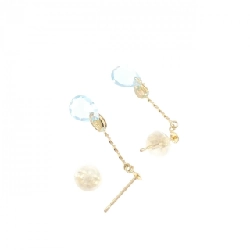 K18YG Blue Topaz Bông Tai - Hàng hiệu Chính hãng 870601
