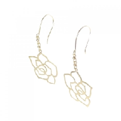 K18YG Bông tai hoa - Hàng hiệu Chính hãng 867608