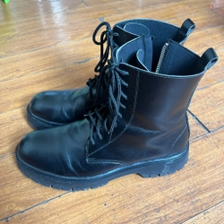 Bốt nam đen sz 41 mới 95% 466717