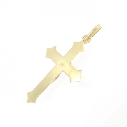 K18YG Mặt dây chuyền hình chữ thập - Hàng hiệu Chính hãng 865943