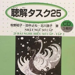 Minna No Nihongo – Nhật Ngữ Sơ Cấp – 25 Bài Nghe Hiểu Sơ Cấp Tập 2